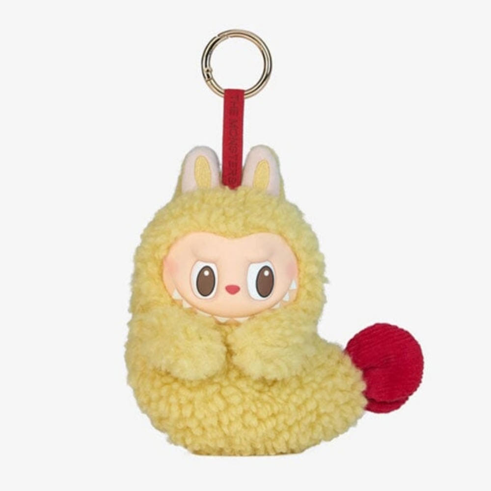 Labubu SHRIMP large purse Charm for earbuds